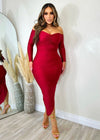 Miranda Dress Red - Fashion Effect Store