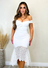 Nicolla Dress White - Fashion Effect Store