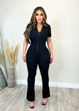 One More Time Jumpsuit Black - Fashion Effect Store
