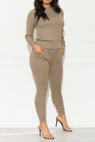 Run Away Two Piece Set Taupe - Fashion Effect Store