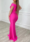 Simple Perfection Dress Hot Pink - Fashion Effect Store