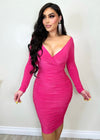 Verona Dress Hot Pink - Fashion Effect Store