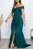 Vianey Dress Hunter Green - Fashion Effect Store