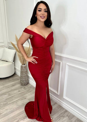 Vianey Dress Red - Fashion Effect Store