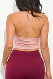 What I Want Crop Top Dusty Rose - Fashion Effect Store
