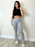 Zion Yoga Pants Gray - Fashion Effect Store
